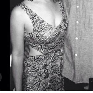 Billabong tie back hi-lo dress